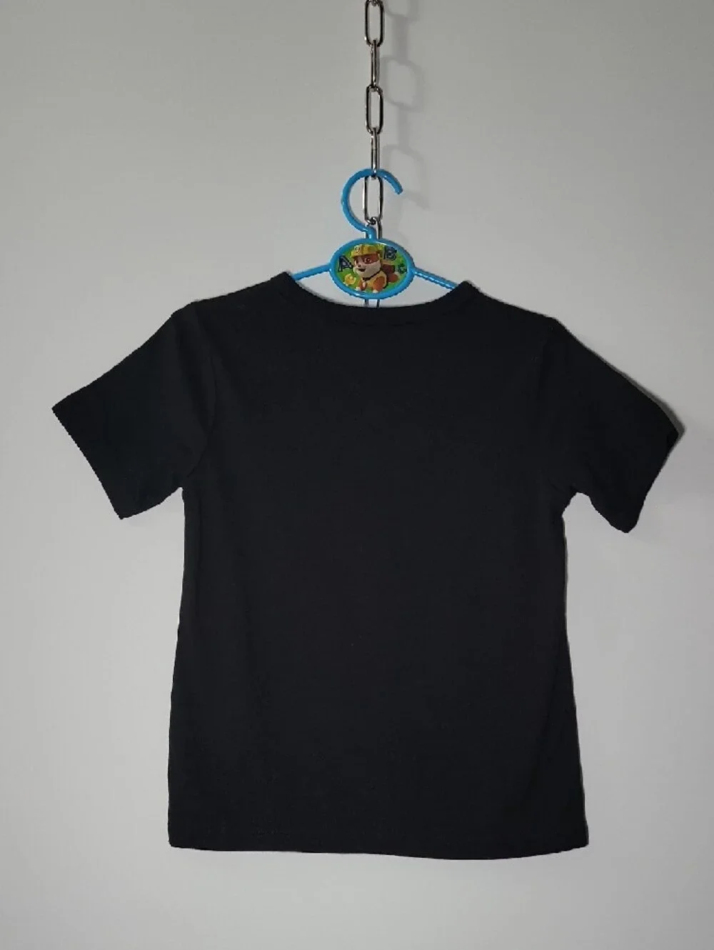The Children's Place Black Tee with Gold 'DAD SON CREW' Graphic
